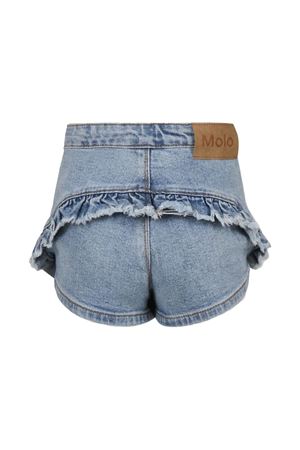 shorts in cotone denim MOLO KIDS | 2S25H1095418